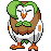 Dartrix front sprite in SoulGold
