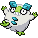 Galarian Darumaka shiny sprite in SoulGold