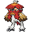 Hisuian Decidueye front sprite in SoulGold