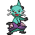Dewott shiny sprite in SoulGold