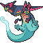 Dragapult front sprite in SoulGold