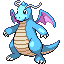 Dragonite shiny sprite in SoulGold