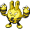 Elekid shiny sprite in SoulGold