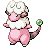 Flaaffy shiny sprite in SoulGold