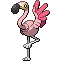Flamigo shiny sprite in SoulGold