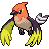 Fletchinder shiny sprite in SoulGold
