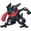 Greninja shiny sprite in SoulGold