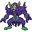 Grimmsnarl front sprite in SoulGold
