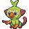 Grookey shiny sprite in SoulGold