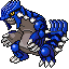 Groudon shiny sprite in SoulGold