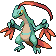 Grovyle shiny sprite in SoulGold
