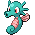 Horsea shiny sprite in SoulGold