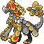 Kommo-o front sprite in SoulGold