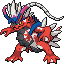 Koraidon front sprite in SoulGold