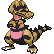 Krokorok front sprite in SoulGold