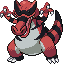 Krookodile front sprite in SoulGold