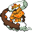 Landorus shiny sprite in SoulGold