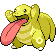 Lickitung shiny sprite in SoulGold