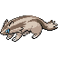 Linoone front sprite in SoulGold