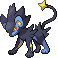 Luxray front sprite in SoulGold