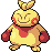 Makuhita shiny sprite in SoulGold