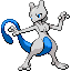 Mewtwo shiny sprite in SoulGold