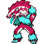 Obstagoon shiny sprite in SoulGold