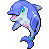 Palafin shiny sprite in SoulGold
