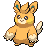 Pawmo front sprite in SoulGold
