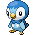 Piplup front sprite in SoulGold