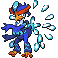 Quaquaval front sprite in SoulGold
