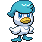Quaxly front sprite in SoulGold