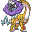 Raging Bolt front sprite in SoulGold