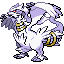 Reshiram shiny sprite in SoulGold