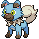 Rockruff shiny sprite in SoulGold