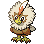 Rufflet shiny sprite in SoulGold