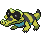Sandile shiny sprite in SoulGold