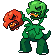 Scovillain front sprite in SoulGold