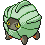 Shelgon shiny sprite in SoulGold