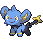 Shinx front sprite in SoulGold