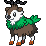 Skiddo front sprite in SoulGold
