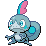 Sobble shiny sprite in SoulGold