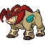 Terrakion shiny sprite in SoulGold
