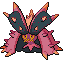 Toxapex shiny sprite in SoulGold