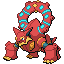 Volcanion front sprite in SoulGold
