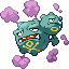 Weezing shiny sprite in SoulGold