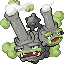 Galarian Weezing front sprite in SoulGold