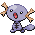 Paldean Wooper shiny sprite in SoulGold