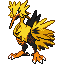 Galarian Zapdos shiny sprite in SoulGold