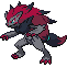 Zoroark front sprite in SoulGold